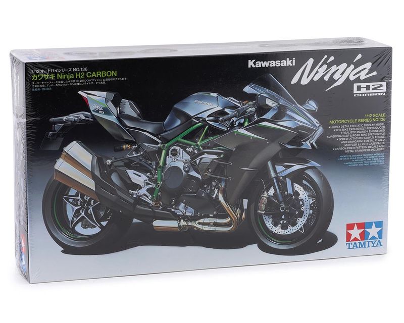 1/12 KAWASAKI NINJA H2 CARBON MOTORCYCLE KIT