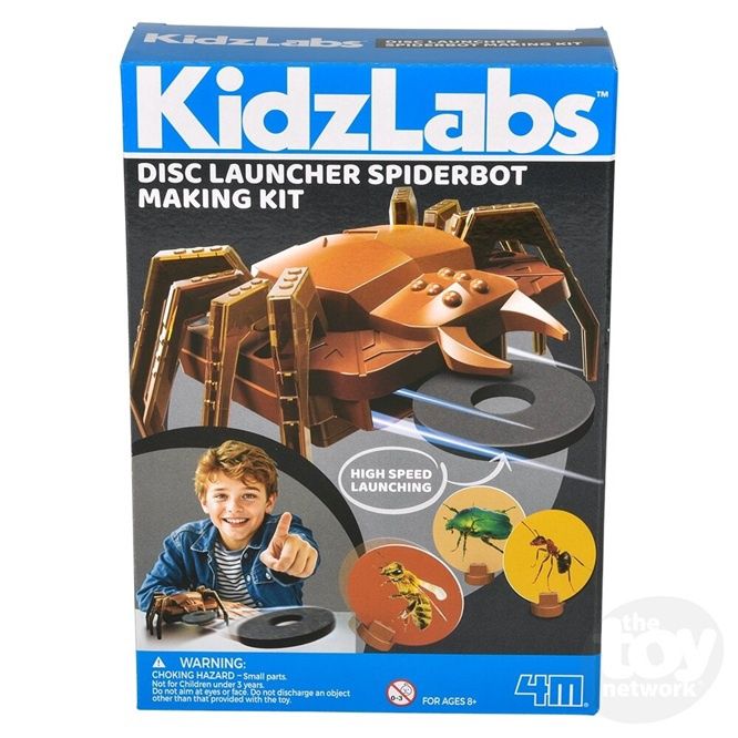 KidzLabs Disc Launcher Spiderbot