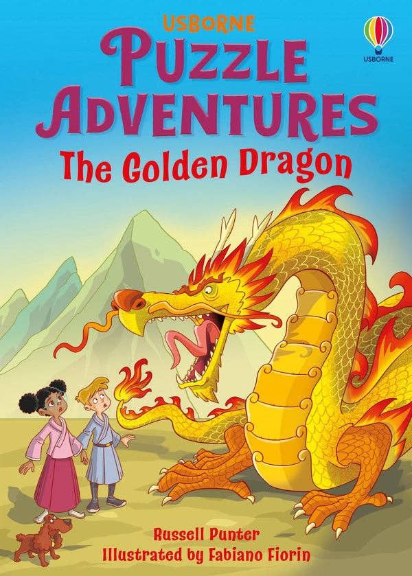 Puzzle Adventures: Golden Dragon : Usborne