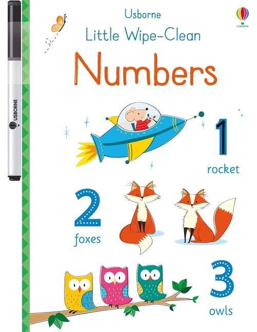 Little Wipe-Clean Numbers: Usborne
