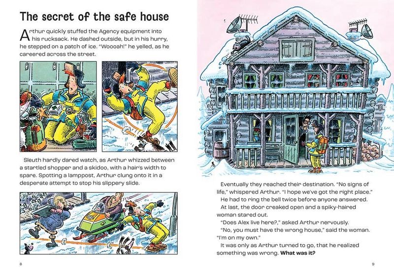 Puzzle Advenutres: Agent Arthur's Arctic Adventure : Usborne