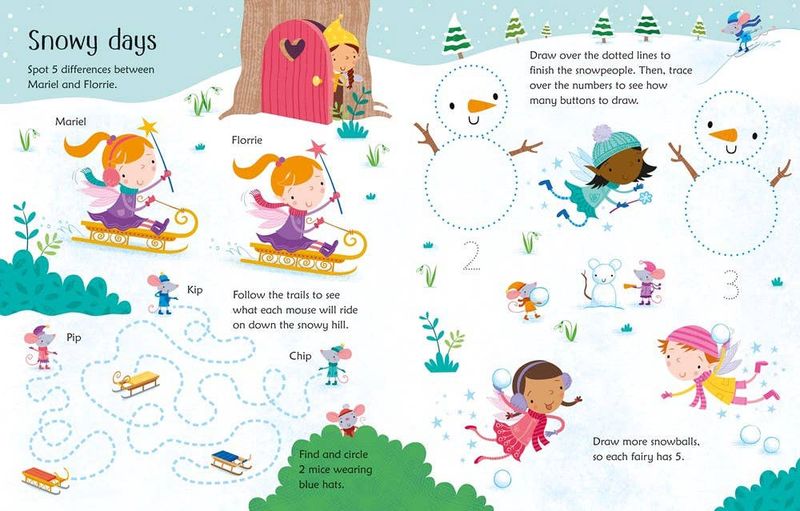 Wipe-Clean Fairy Activities : Usborne
