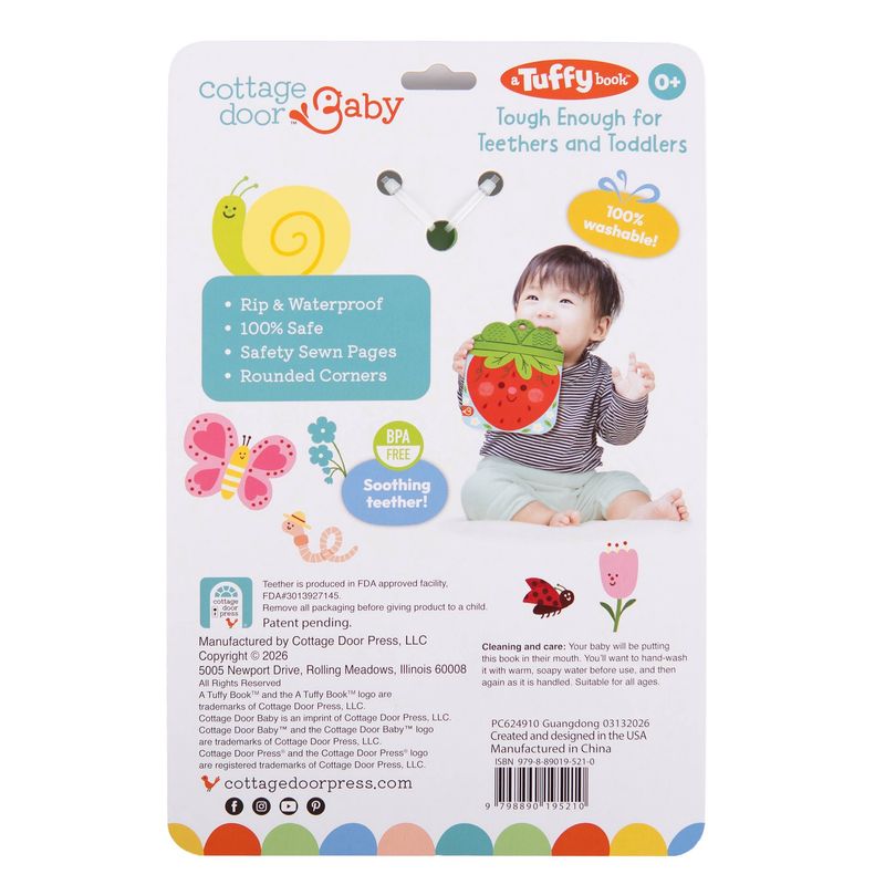 Hello Garden - Tuffy Teether Indestructible Book