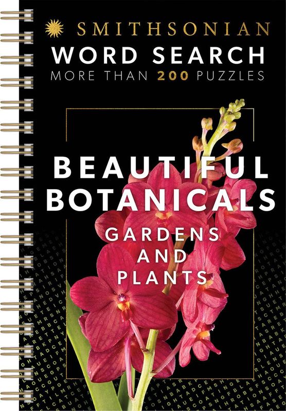 Smithsonian Botanicals Gardens and Plants Word Search Book