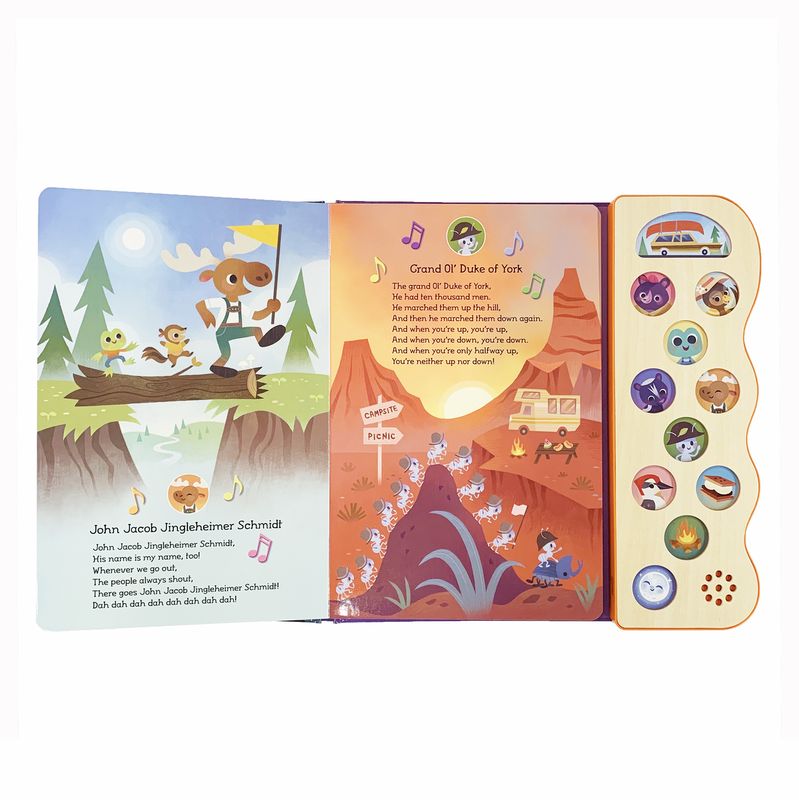 Campfire Songs Interactive Camping Sound Book