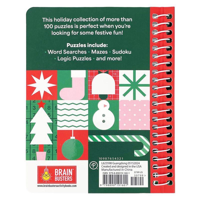 Christmas Puzzles Activity Book