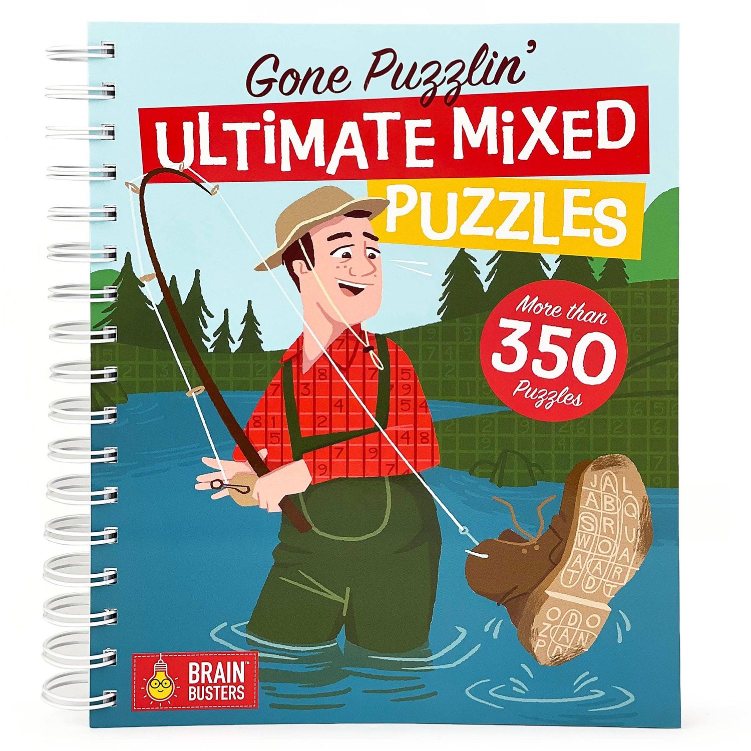 Gone Puzzlin' Ultimate Mixed Puzzles Book