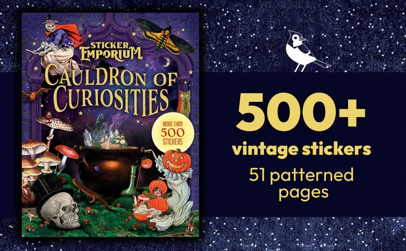 Sticker Emporium: Cauldron of Curiosities Sticker Book