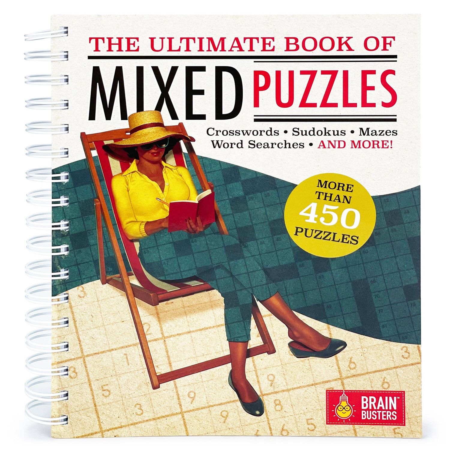 The Ultimate Book of Mixed Puzzles Activity Book