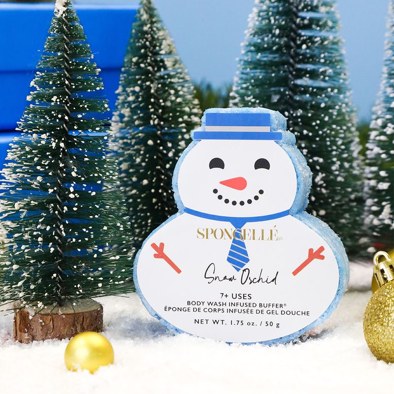 Snow Orchid Snowman Buffer