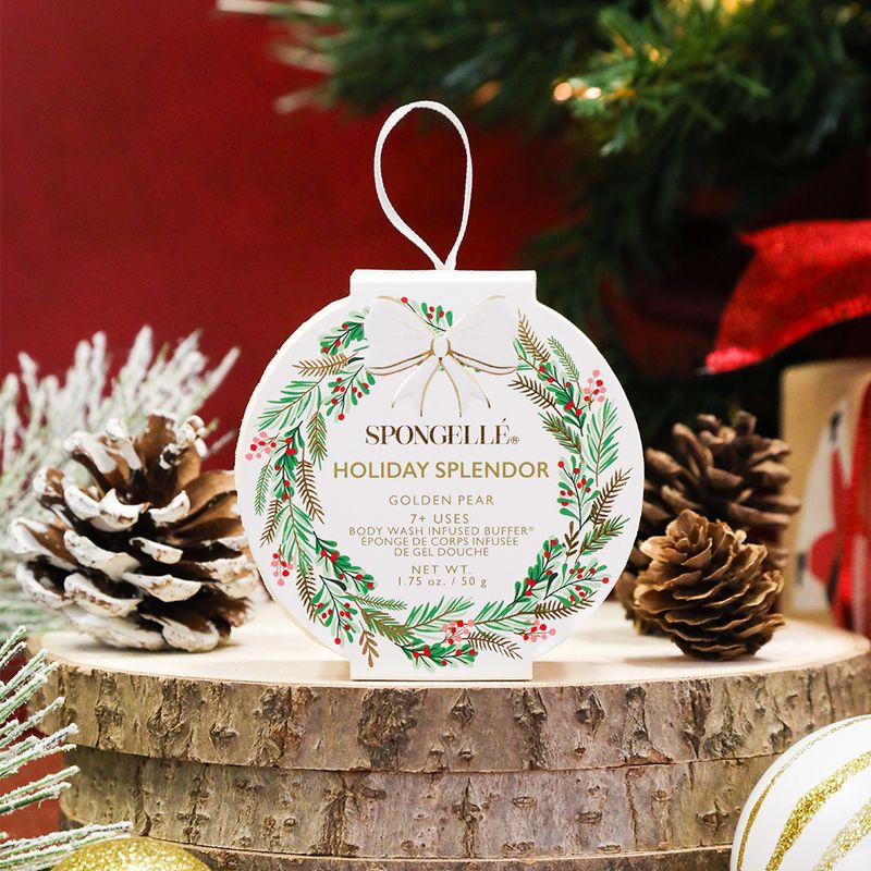 Holiday Splendor - Golden Pear Wreath Body Buffer