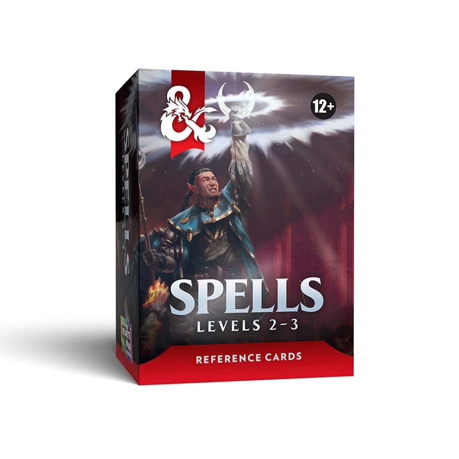 D&amp;D REFERENCE CARDS: SPELLS 2: LEVEL 2-3