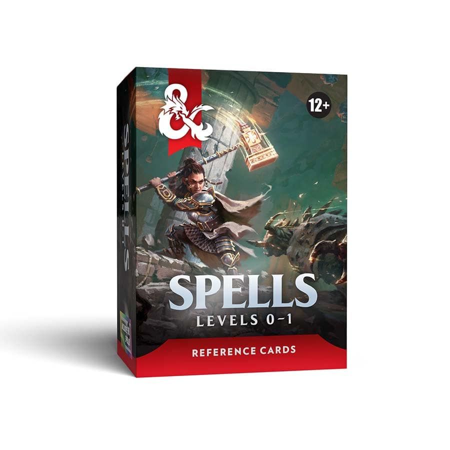 D&amp;D REFERENCE CARDS: SPELLS 1: LEVEL 0-1