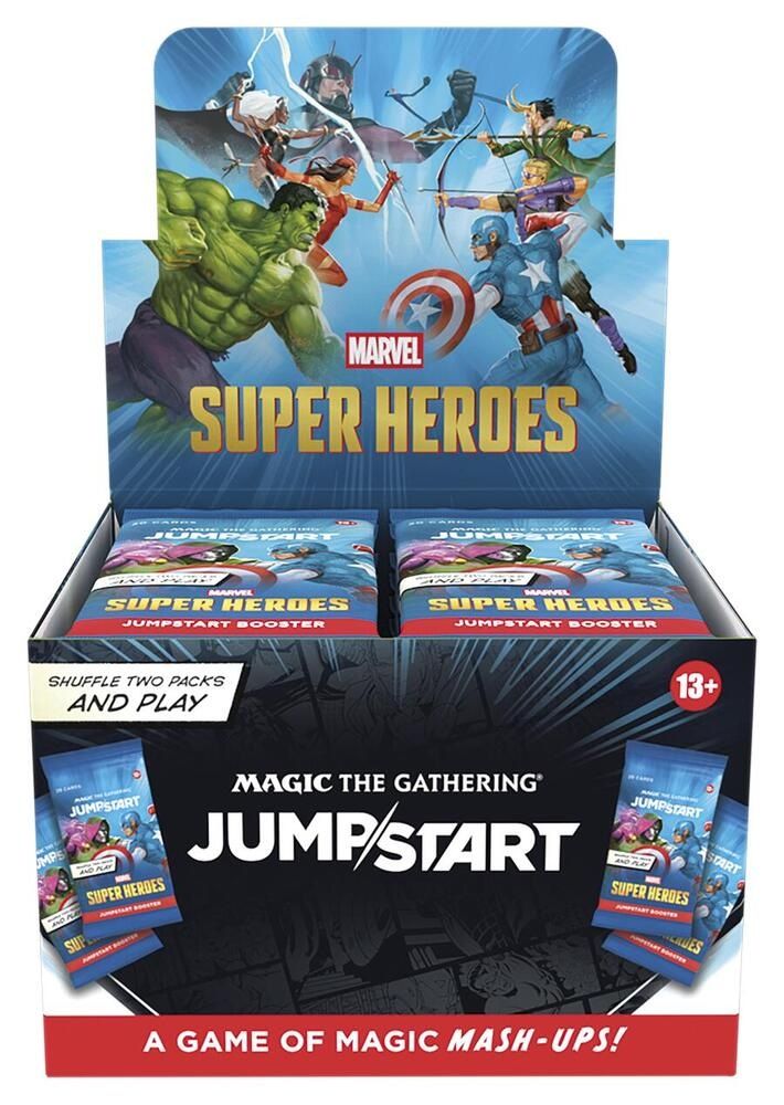 MTG MSH MARVEL SUPERHEROES JUMPSTART BOOSTER BOX