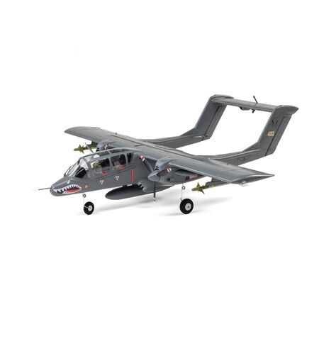MICRO OV-10 BRONCO 645mm BNF BASIC AS3X/SAFES