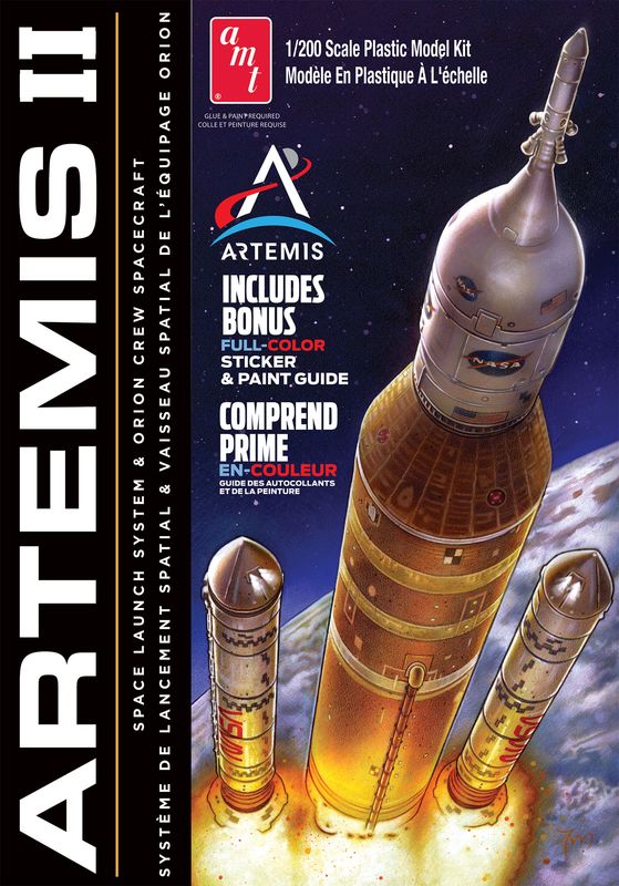 1:200 Artemis II w/Sticker