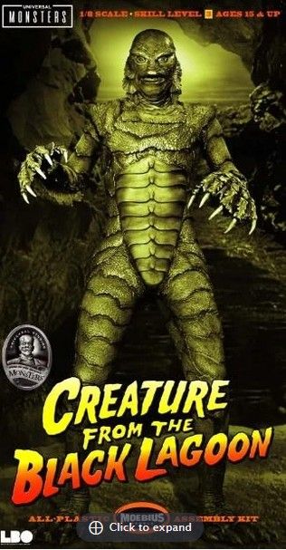 1:8 CREATURE FROM THE BLACK LAGOON