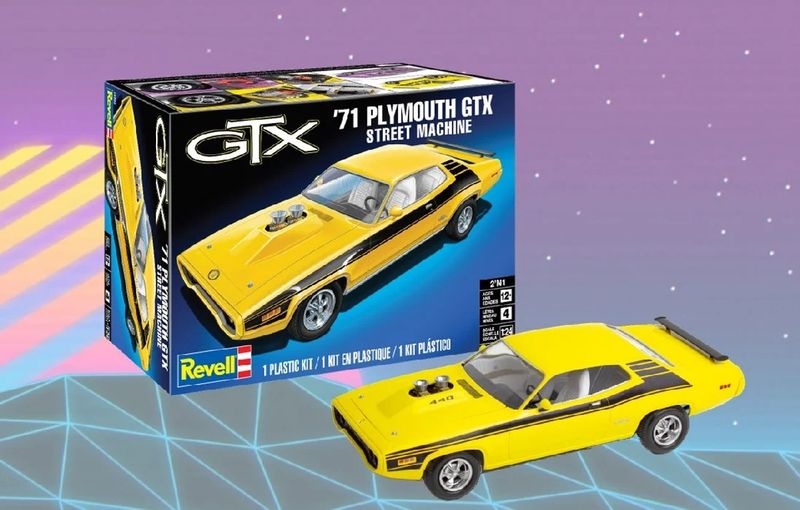 1/24 1971 PLYMOUTH GTX STREET MACHINE