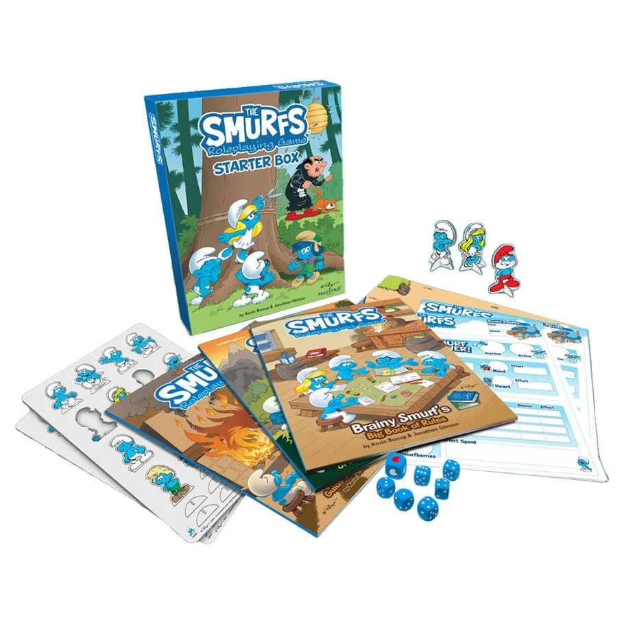 THE SMURFS ROLEPLAYING GAME STARTER BOX