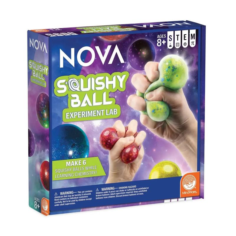 NOVA SQUISHY BALL EXPERIMENT LAB