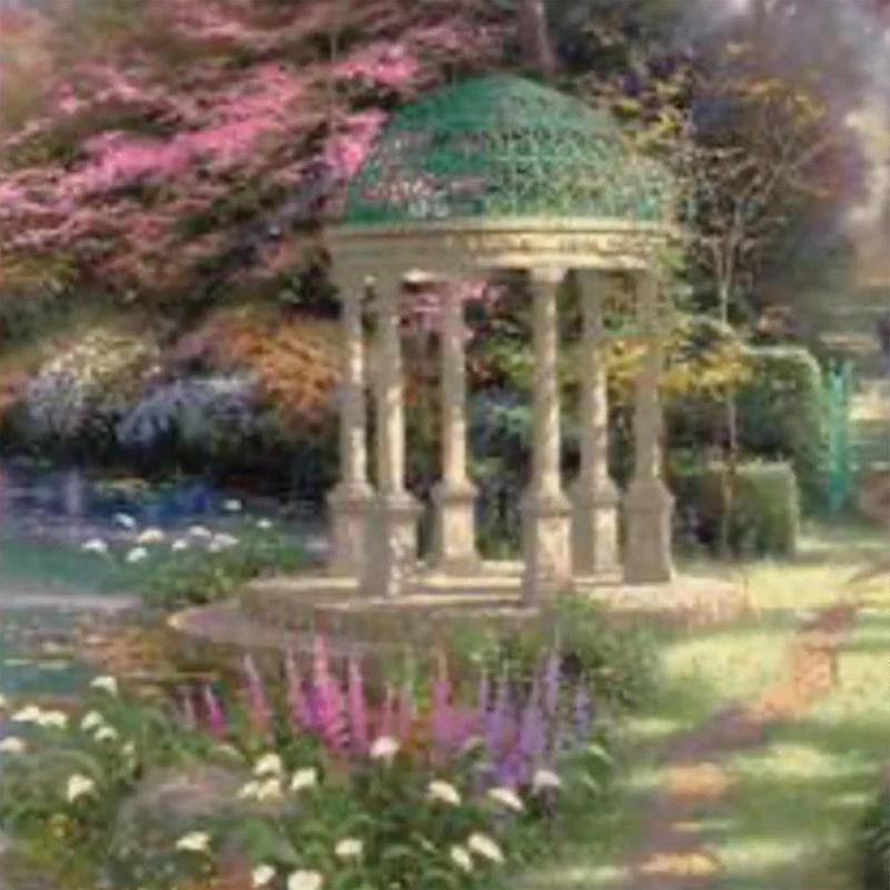 PAINT BY NUMBER MED: GARDEN OF PRAYER KINCADE