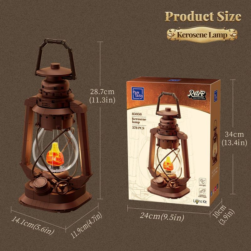 Kerosene Lamp Brick Kit