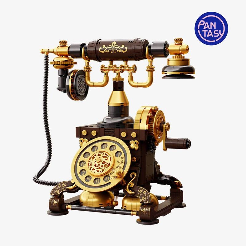 Retro Phone Brick Kit