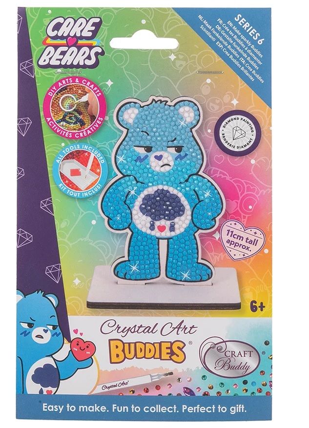 CRYSTAL ART BUDDIES: CARE BEARS GRUMPY