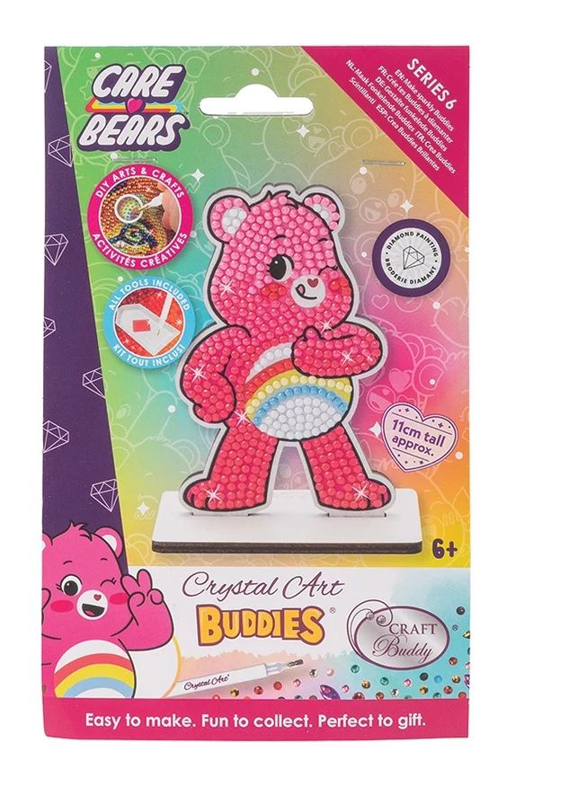 CRYSTAL ART BUDDIES: CARE BEARS CHEER BEAR