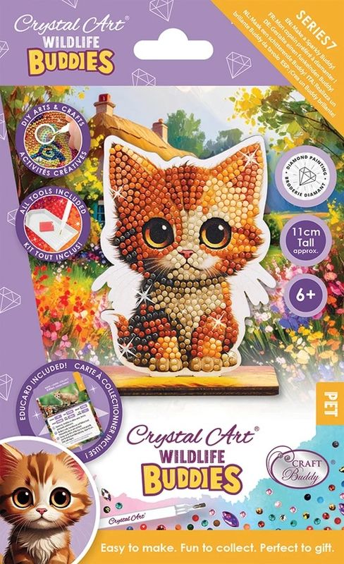 CRYSTAL ART BUDDIES: KITTEN