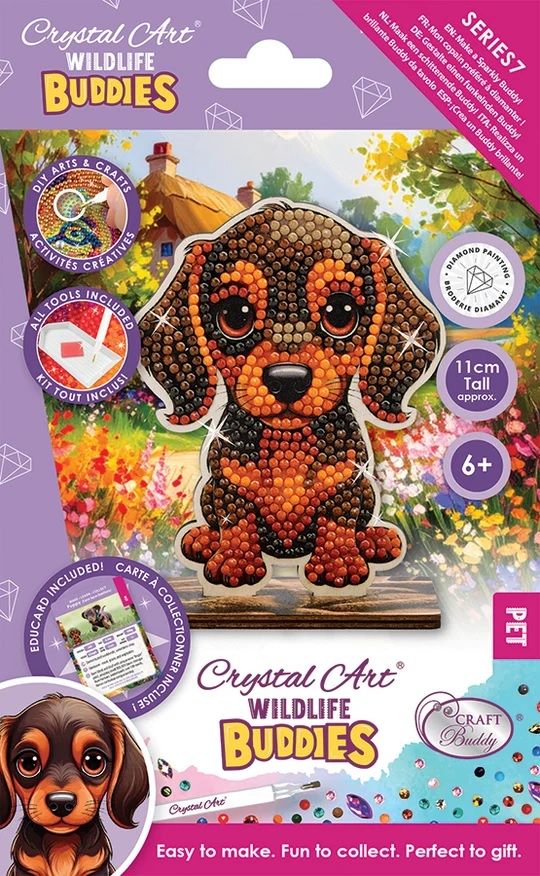 CRYSTAL ART BUDDIES: PUPPY