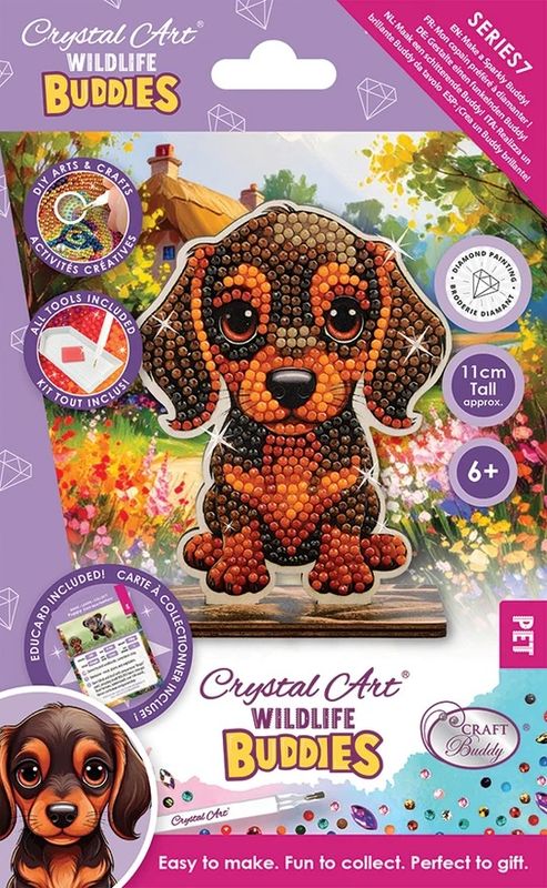 CRYSTAL ART BUDDIES: PUPPY