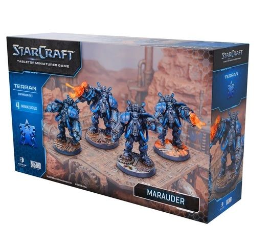 STARCRAFT MINIS GAME TERRAN MARAUDER EXP