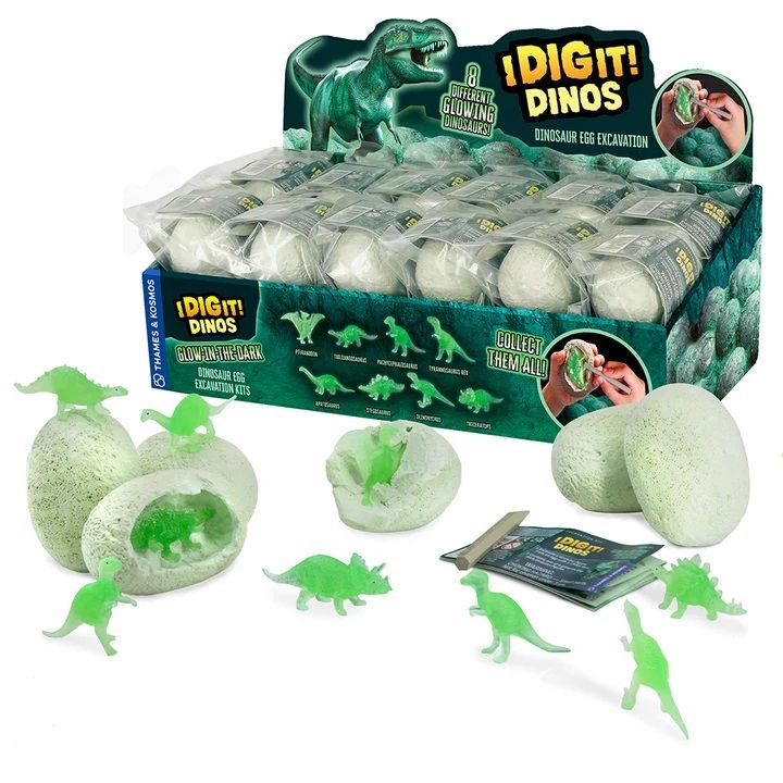 I DIG IT! DINOS GLOW-IN-THE-DARK