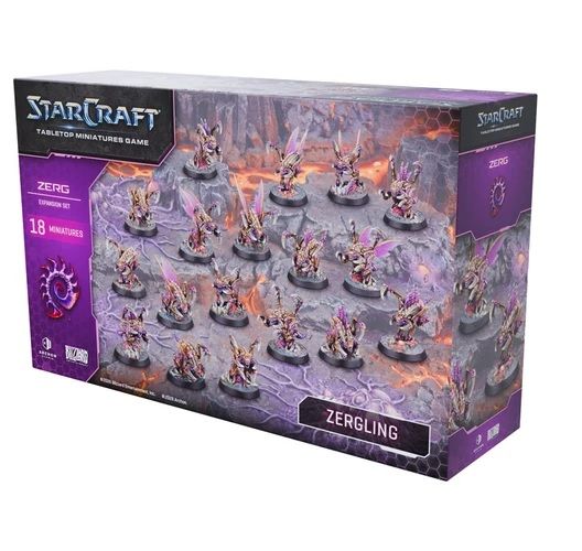 STARCRAFT MINIS GAME ZERG ZERGLING EXP