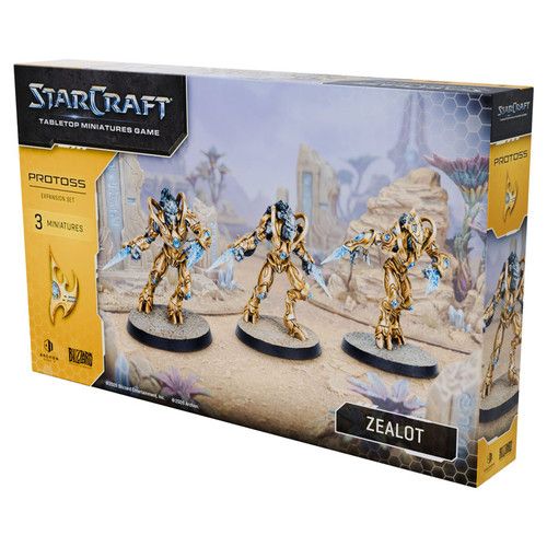STARCRAFT MINIS GAME PROTOSS ZEALOT EXP