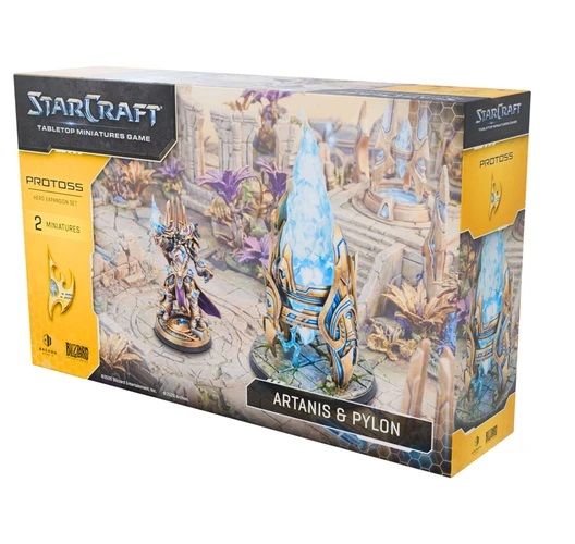 STARCRAFT MINIS GAME PROTOSS ARTANIS HERO EXP