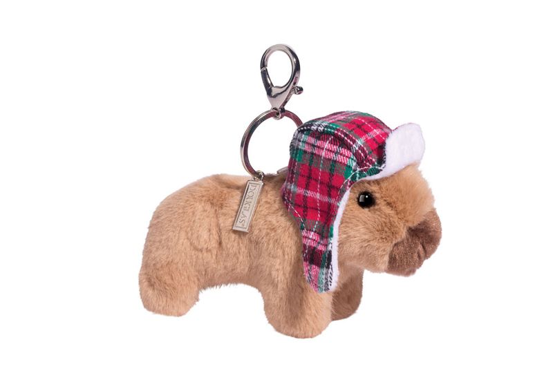 WINTER CAPYBARA PLUSH BAG CHARM