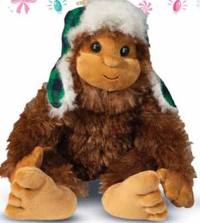 SASQUATCH WITH BOMBER HAT