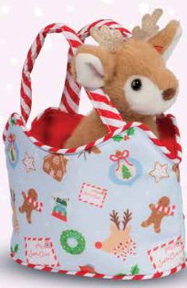 COZY CHRISTMAS SAK WITH REINDEER
