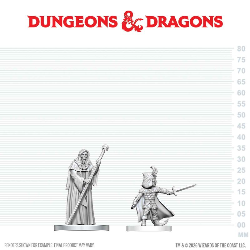 D+D MINIS W29 CULTIST BHAAL+CULTIST MYRKUL