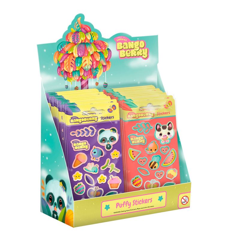 Bangoberry Puffy Sticker Pack