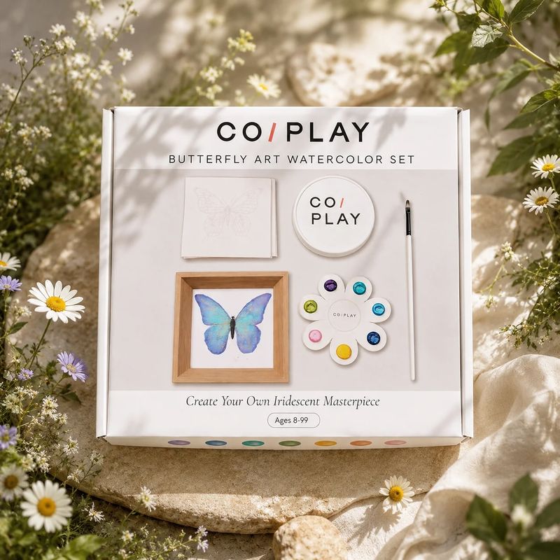 FRAME + CREATE - BUTTERFLY WATERCOLOR