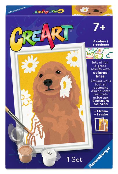 CreArt: Sunny Cocker Spaniel 3x5
