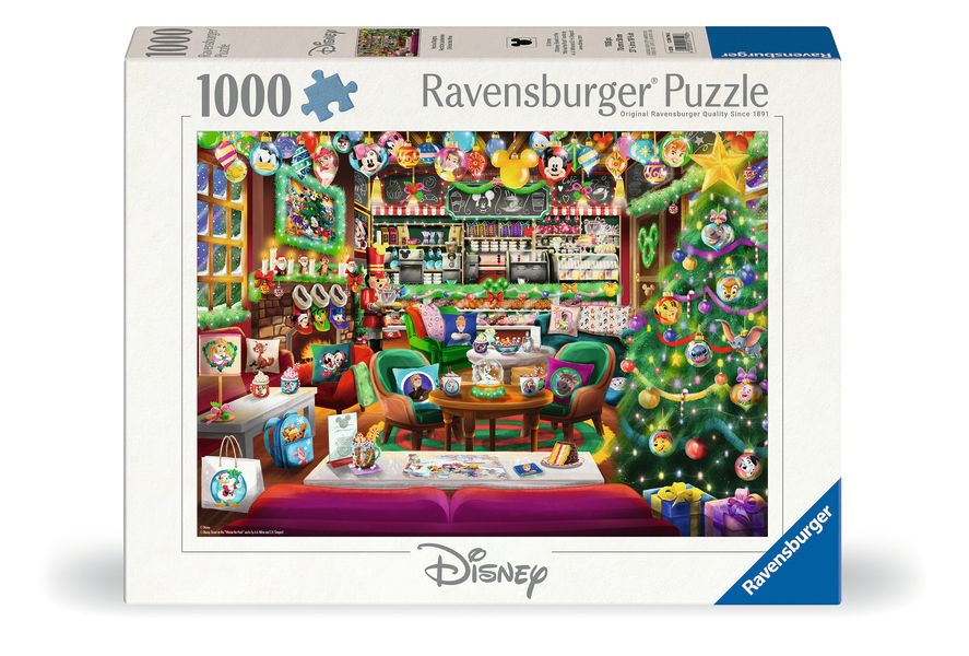 Disney Christmas Cafe 1000 Pc Puzzle