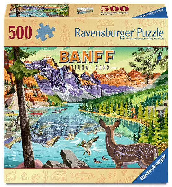 Banff National Park 500 Pc Puzzle