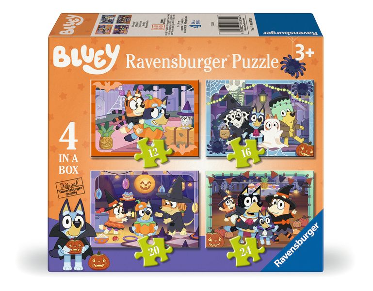 Bluey Halloween 12/16/20/24pc Puzzles