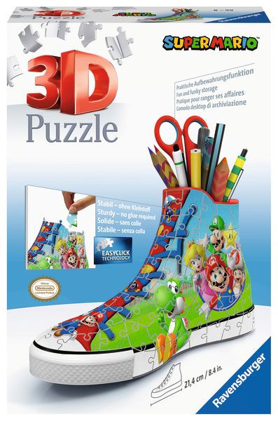 Super Mario Sneaker 108 Pc 3D Puzzle