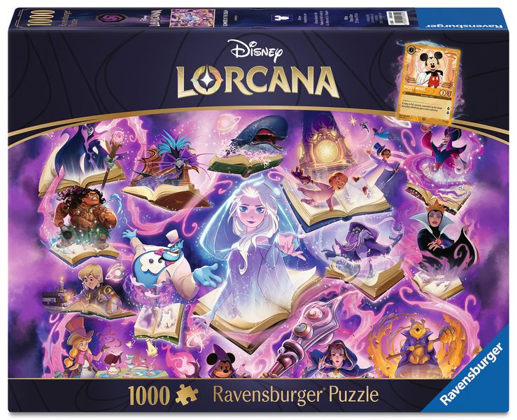 Lorcana Glimmers: Amethyst 1000 Pc Puzzle