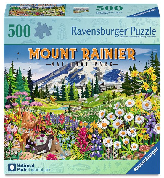 Mount Rainier National Park 500 Pc Puzzle
